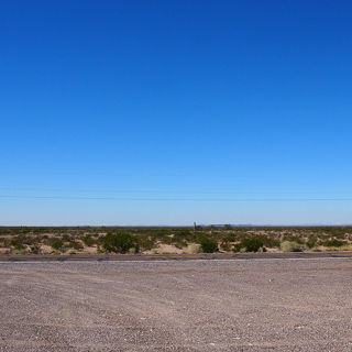 the vastness of... nothing. near ajo, arizona