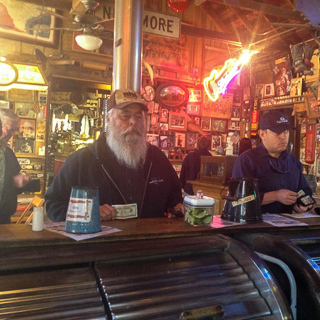 cool dudes in the tiny town of luckenbach (iphone)