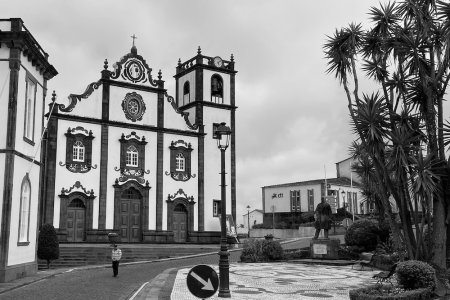 De kerk in het centrum van Nordeste