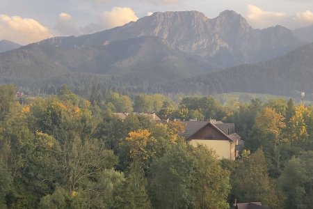 Uitzicht op het de Hoge Tatra, onderdeel van de Karpaten