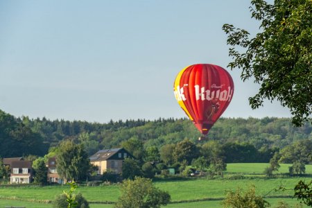 Een ballon van Kwak in Sippenaken, België