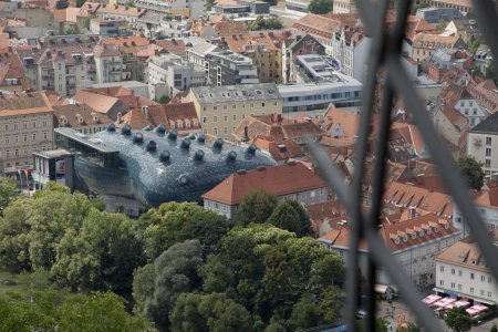Het Kunsthaus van Graz