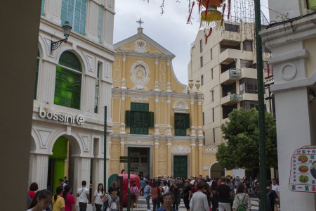 Portugese gebouwen in Macau