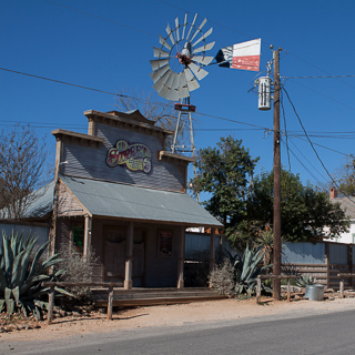 nice old buildings in bandera, texas