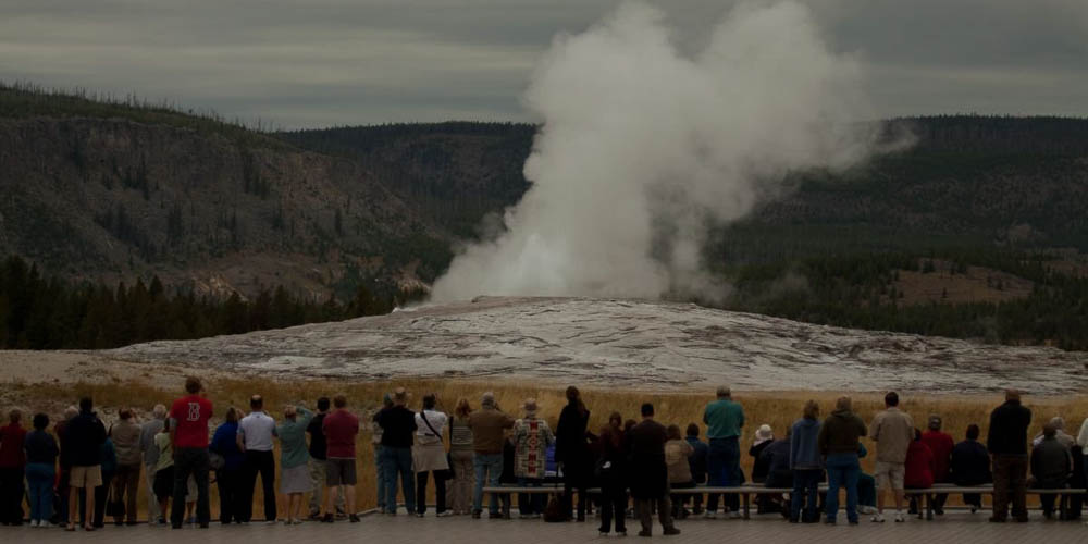 Old Faitfull is een icoon in Yellowstone