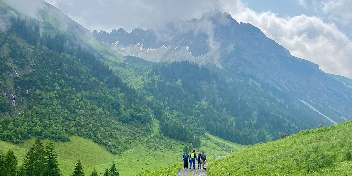 Wandelen in het Gemsteltal