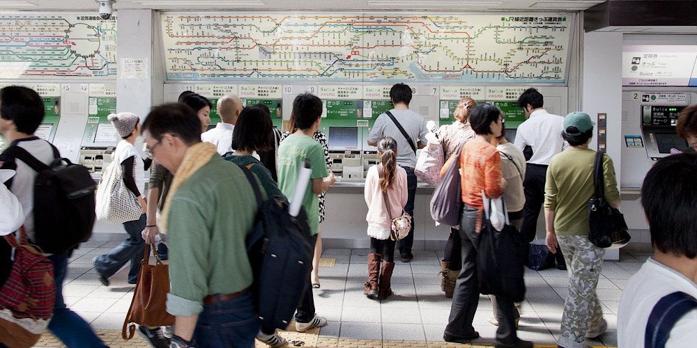 De weg vinden in de metro stations is best lastig