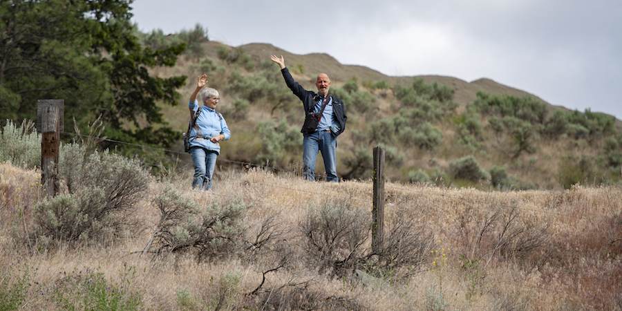 Jan en Jose in Lillooet