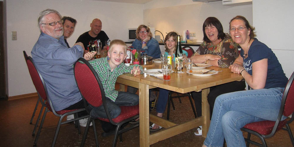 Familie weekend ter ere van het 45 jarig huwelijk