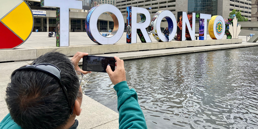 Het Toronto sign