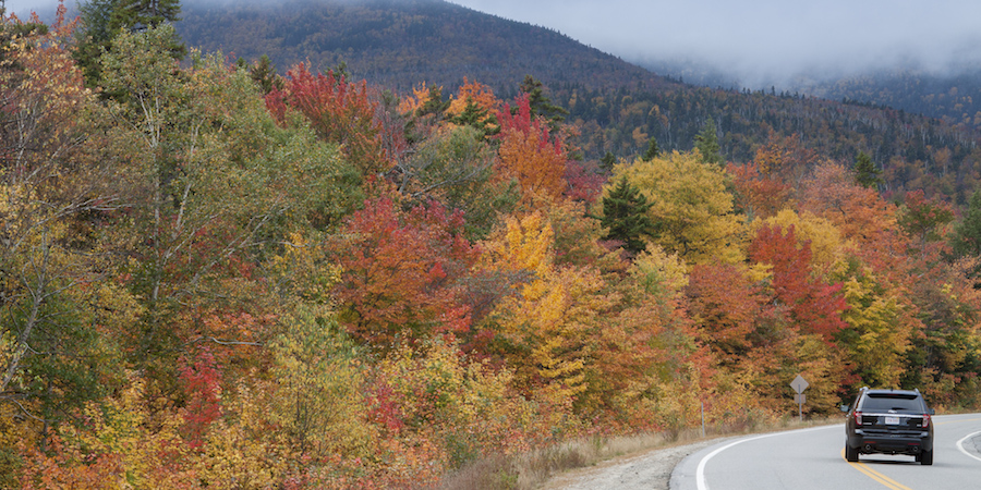 Onderweg in de White Mountains