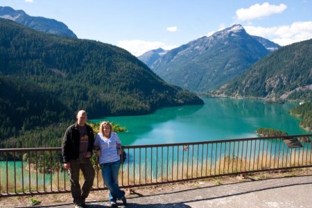 Diablo Lake in North Cascades National Park