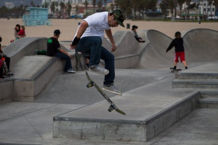 Skater in Venice Beach