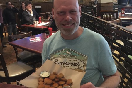 Fried pickles, gefrituurde augurken, lekker joh