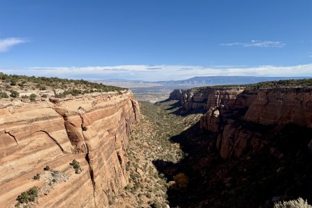 Er zijn minimaal 11 canyons in Colorado National Monument