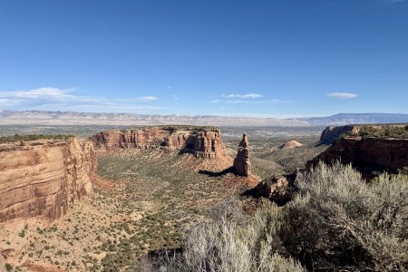 Colorado National Monument bestaat uit meerdere canyons