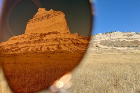 Door een zonnebril ziet alles er net iets anders uit