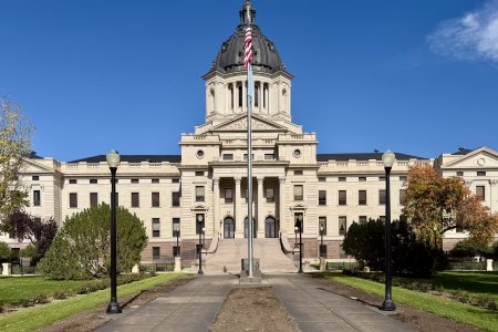 The Capitol van Zuid Dakota in Pierre