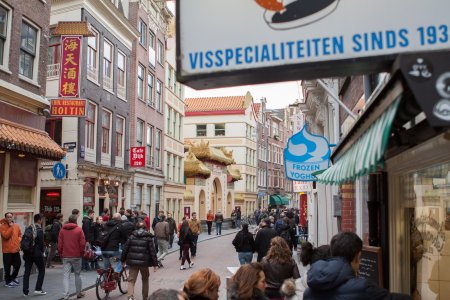 China Town, Amsterdam, de Zeedijk