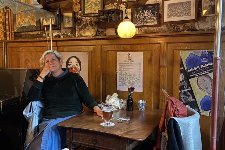 Een van de oude cafeetjes, deze is in de Jordaan