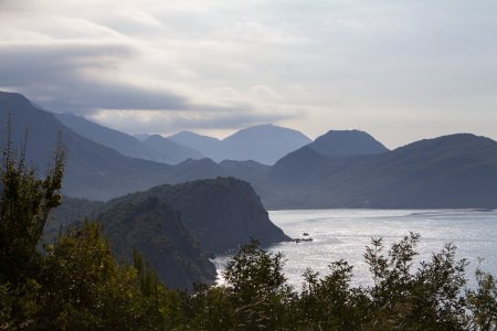 Hier dankt Montenegro z&#039;n naam aan; zwarte bergen