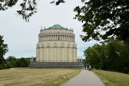 De Befreiungshalle boven Kelheim