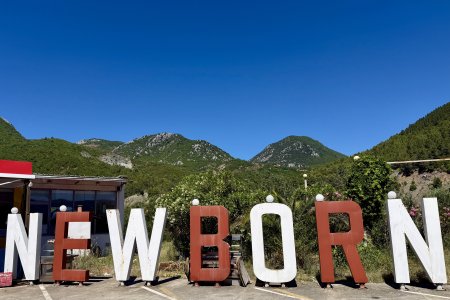 Kosovo is het nieuwste land van Europa, een 'new born'