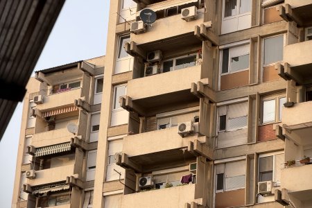 Anonieme flats als deze staan er veel in de stad