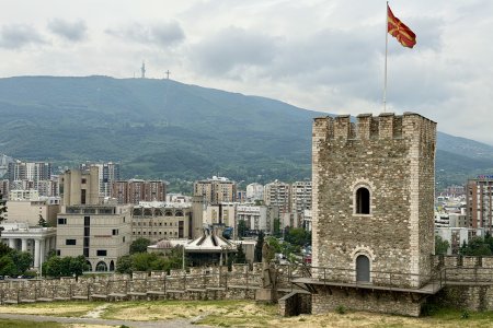 Het kasteel van Skopje