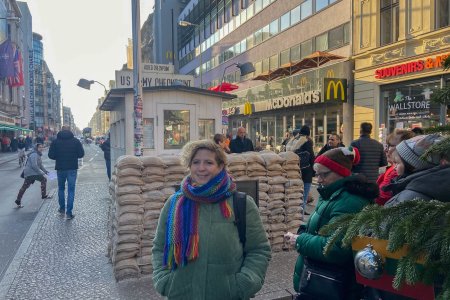 Bijzondere kunst nabij Checkpoint Charlie