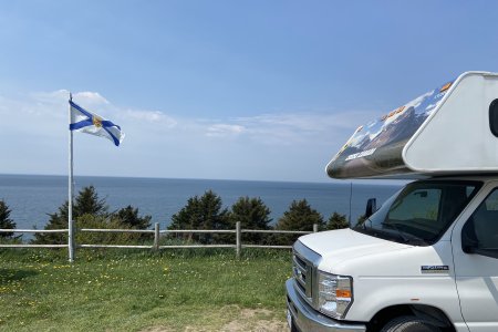 Op pad Cabot Trail, volgens sommige een van de mooiste wegen ter wereld 