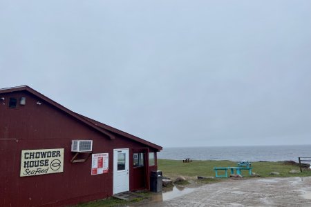 Aan het einde van de wereld in een vervallen restaurantje vindt je de beste seafood