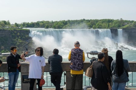 Wie wil er nou geen selfie met deze beroemde waterval