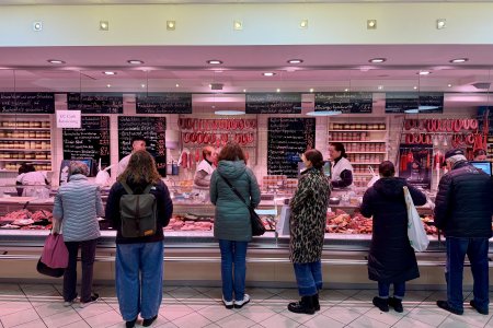 Een slager met zo'n 20 mensen personeel