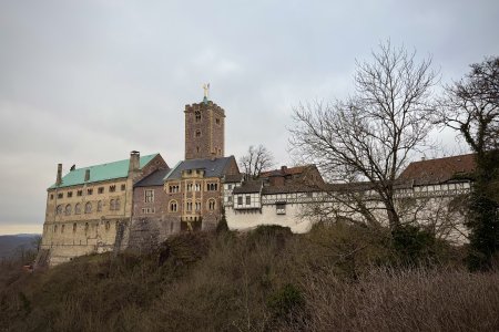 Mooi uitzicht op de Warburg