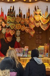 Koeken op de kerstmarkt