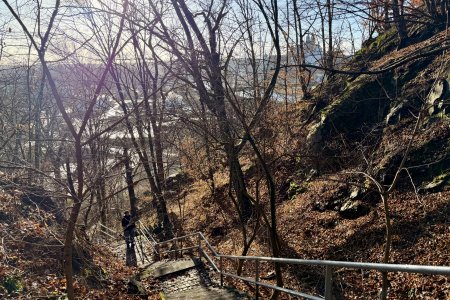 Meissen heeft wel heel erg veel trappen