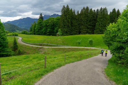 Onderweg naar de ingang van de Breitach Klamm