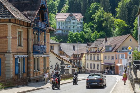 Het plaatsje Triberg