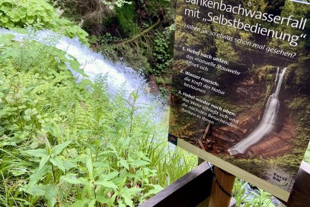 Een zelfbediening waterval, dat hebben we niet eerder gezien