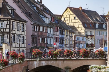 Petit Venice (klein Venetië) in Colmar