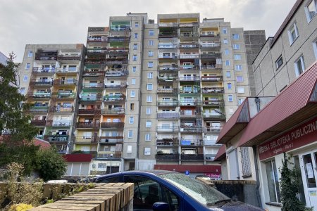 Een typische Poolse flat in Zgorzelec