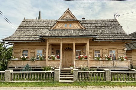 De typische architectuur in de omgeving van Zakopane