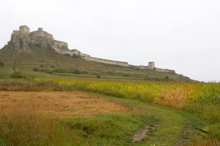 Spišský hrad is een van de grootse kasteel ruïnes van Europa