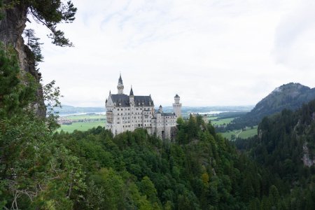 Neuschwanstein vanaf de Marienbrucke