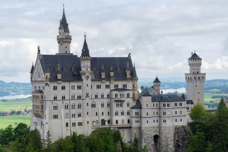 Slot Neuschwanstein vanaf de Marienbrucke