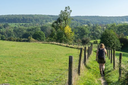 Dit pad begint voor ons huis en loopt naar het Geuldal