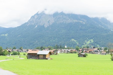 Het is mooi groen in Oberstdorf