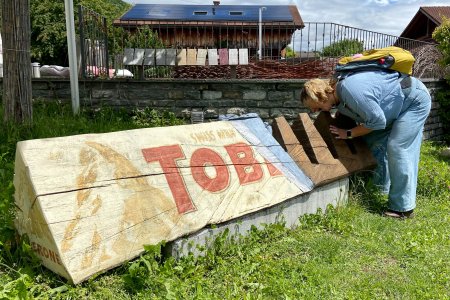 Er ligt zomaar een levenslange voorraad Toblerone in Brienz