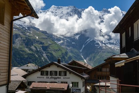 Mürren is een prachtig autovrij dorp op 1650 meter